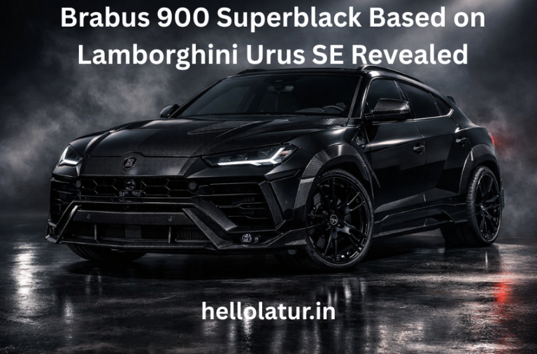 Brabus 900 Superblack Based on Lamborghini Urus SE Revealed